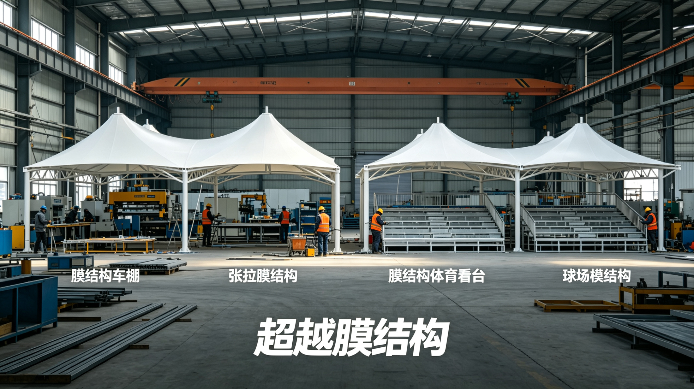 鄂尔多斯市膜结构工程膜结构体育看台 - 方案